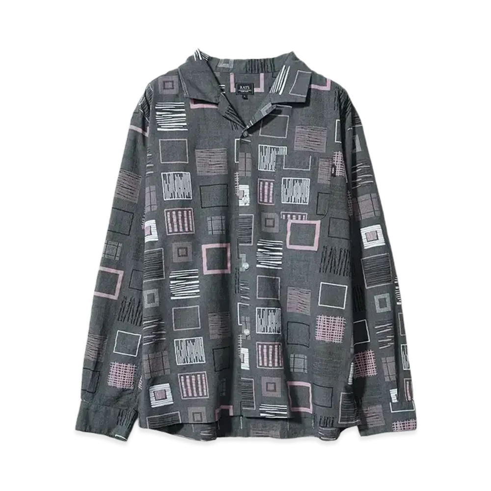 RATS ATOMIC C/R SHIRT "GRAY"