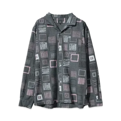 RATS ATOMIC C/R SHIRT "GRAY"