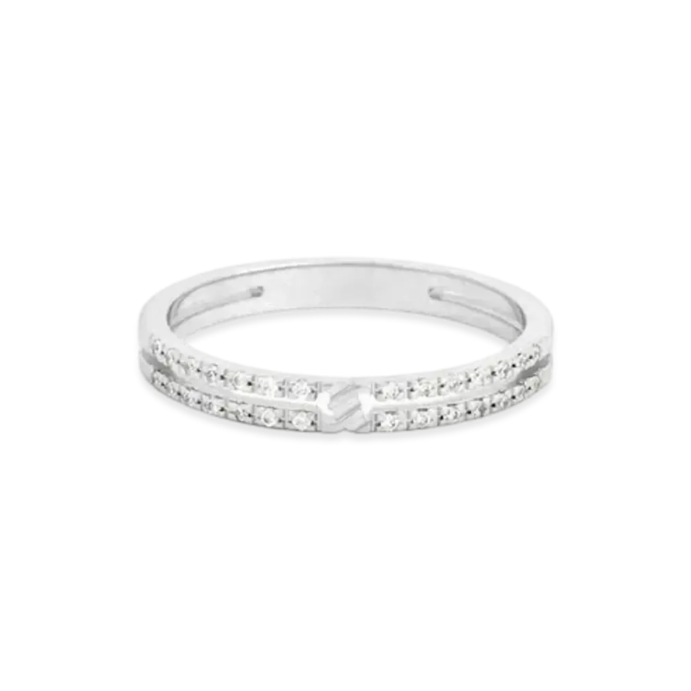 GUCCI Gucci Infinity White Diamond Ring
