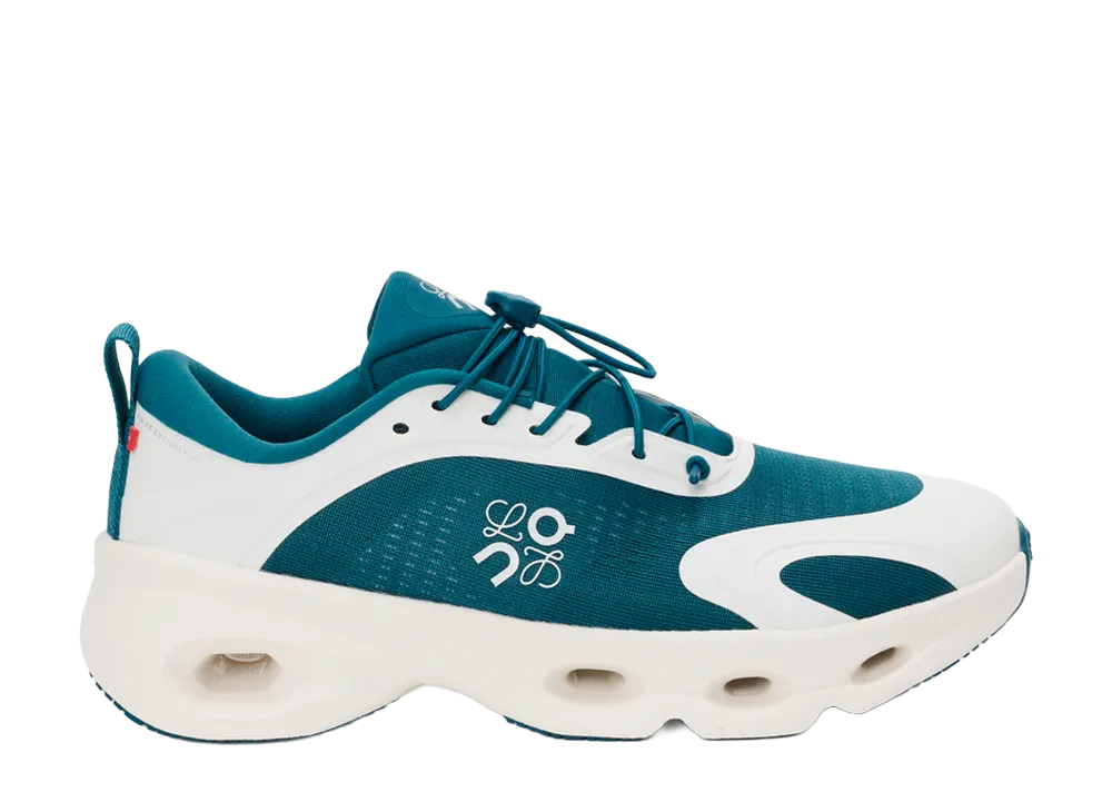 LOEWE × On Women's Cloudsolo "Teal/Eggshell"