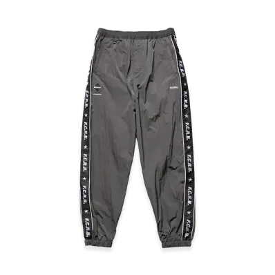 F.C.Real Bristol Nylon Chambray Practice Pants "Charcoal Gray"