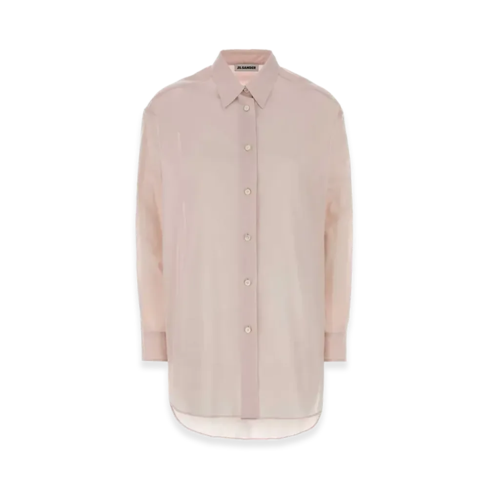 Jil Sander Women's Muslin Shirt "Light Pink"