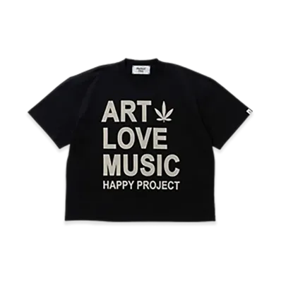 Perfect Ribs Basic Short Sleeve T-Shirts "Black"