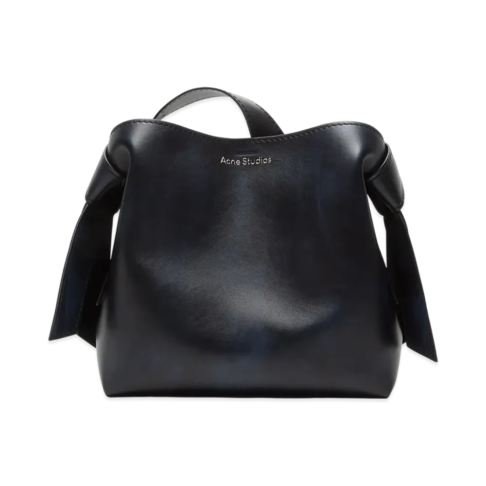Acne Studios Musubi Midi Shoulder Bag "Navy Blue"