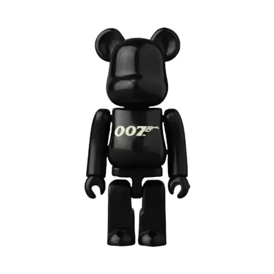 MEDICOM TOY "BEARBRICK" -007- SERIES 44 ARTIST 007 100% (WITH BLIND BOX & CARD)