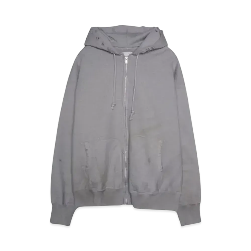 BOW WOW ZIP SWEAT HOODIE AGING "GRAY AGING"