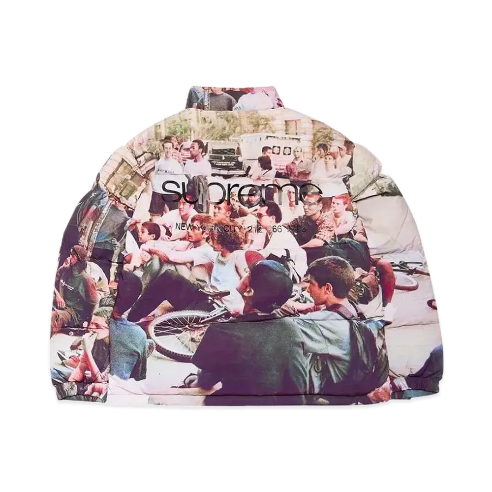 Supreme Lafayette Reflective Down Jacket "Multi"