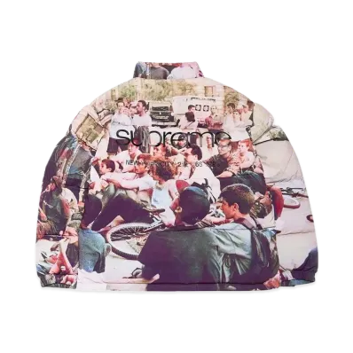 Supreme Lafayette Reflective Down Jacket "Multi"