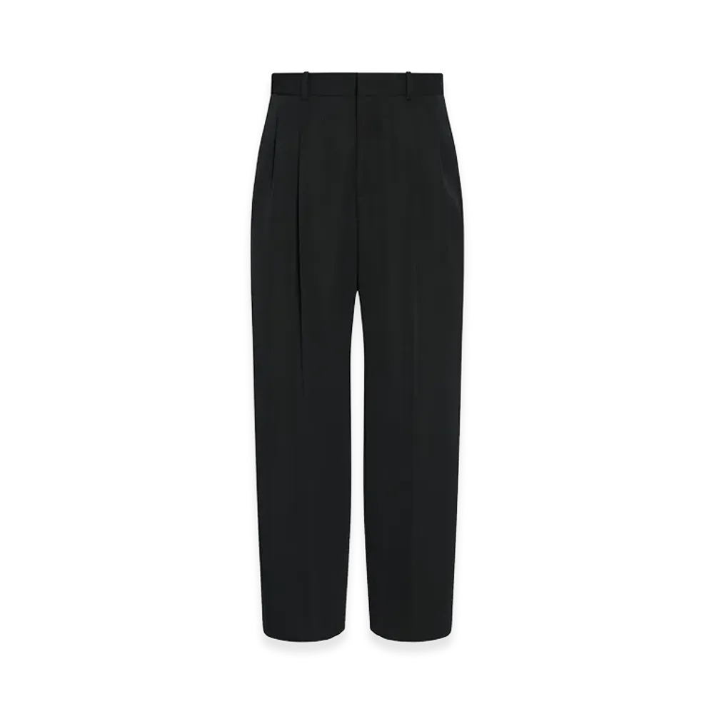 The Row Zev Virgin Wool Pants "Black"