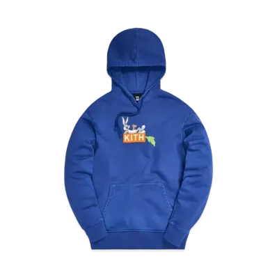 KITH Looney Tunes Carrot Hoodie "Blue"