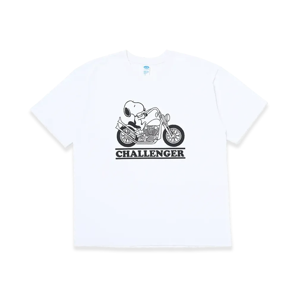 CHALLENGER Snoopy / Tee "White"