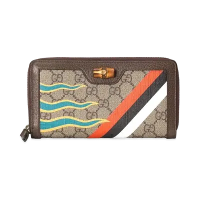 GUCCI Diana Zip Around Wallet