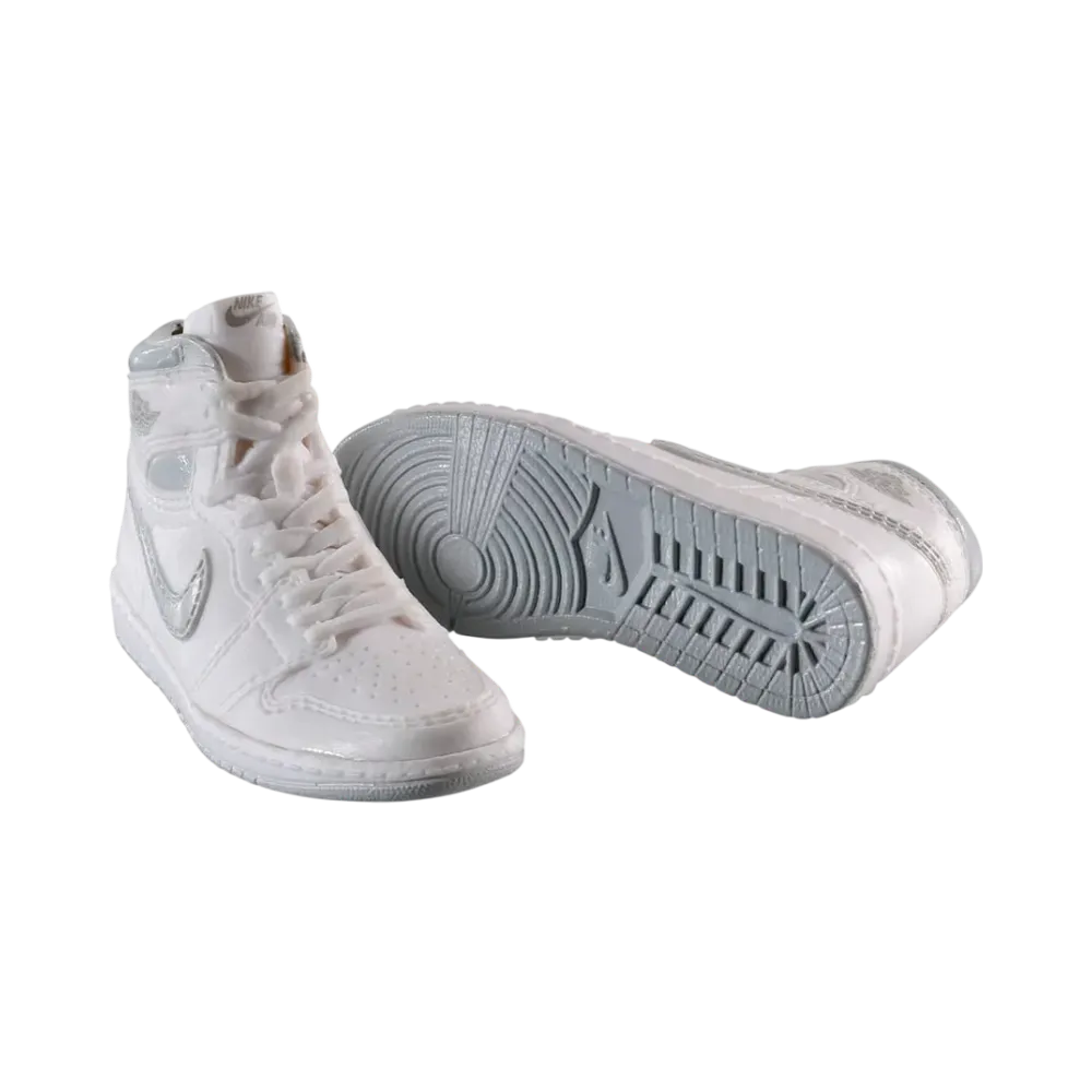 BANDAI NIKE Air Jordan 1 High 85 MINIATURE COLLECTION Natural Grey (White/Natural Grey)