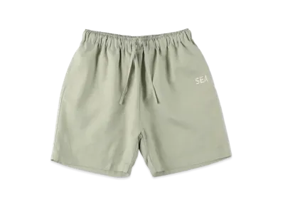 WIND AND SEA Sea Linen Short "Green"