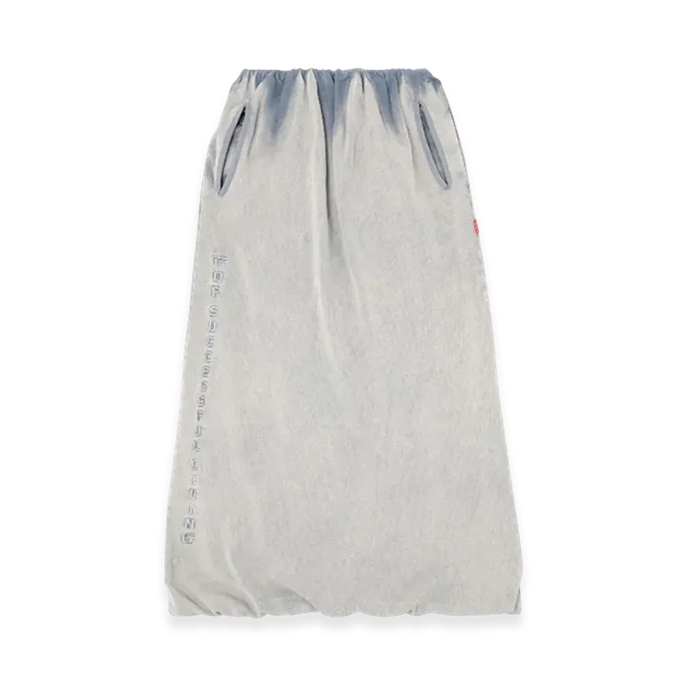 Diesel O-Reira-JP Balloon Shaped Maxi Skirt "Light Gray"