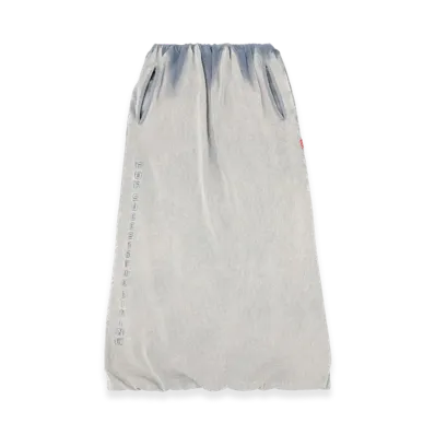 Diesel O-Reira-JP Balloon Shaped Maxi Skirt "Light Gray"