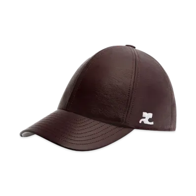 Courreges Reedition Vinyl Cap "Burgundy"