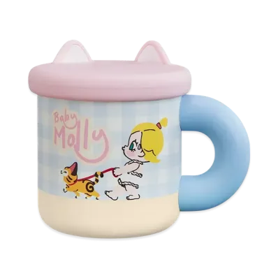 POP MART Baby Molly & Baby Tabby Series Cat Ear Cup