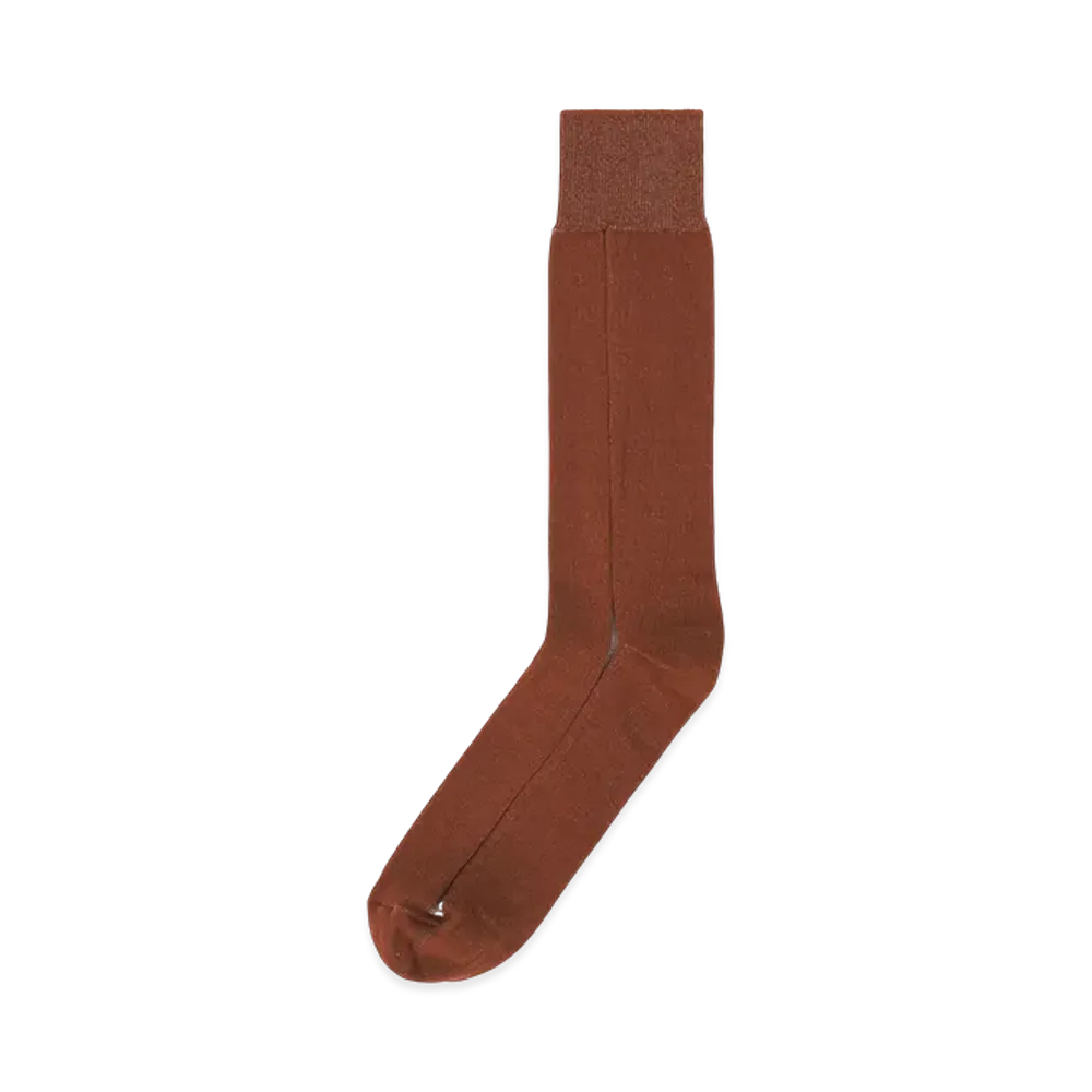 IM MEN Fly Socks "BrickRed"