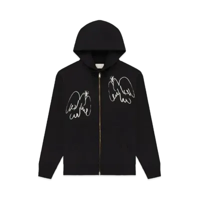 Aime Leon Dore Dove Full-Zip Hoodie "Black"
