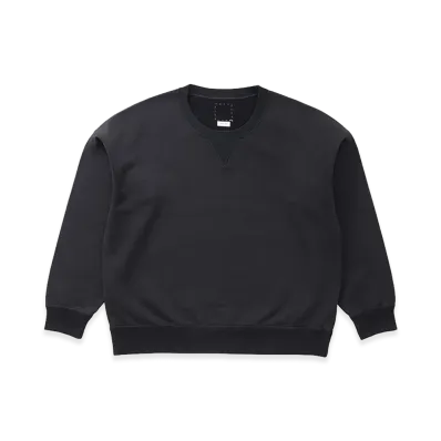 visvim Ultimate Jumbo SB Sweat L/S "Black"