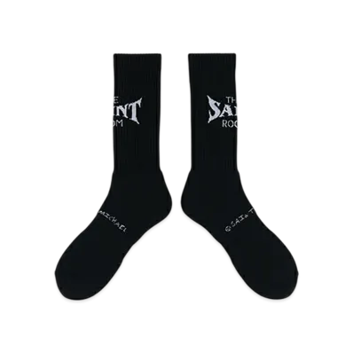 Saint Mxxxxxx x Shermer Academy Sock S Room "Black/White"