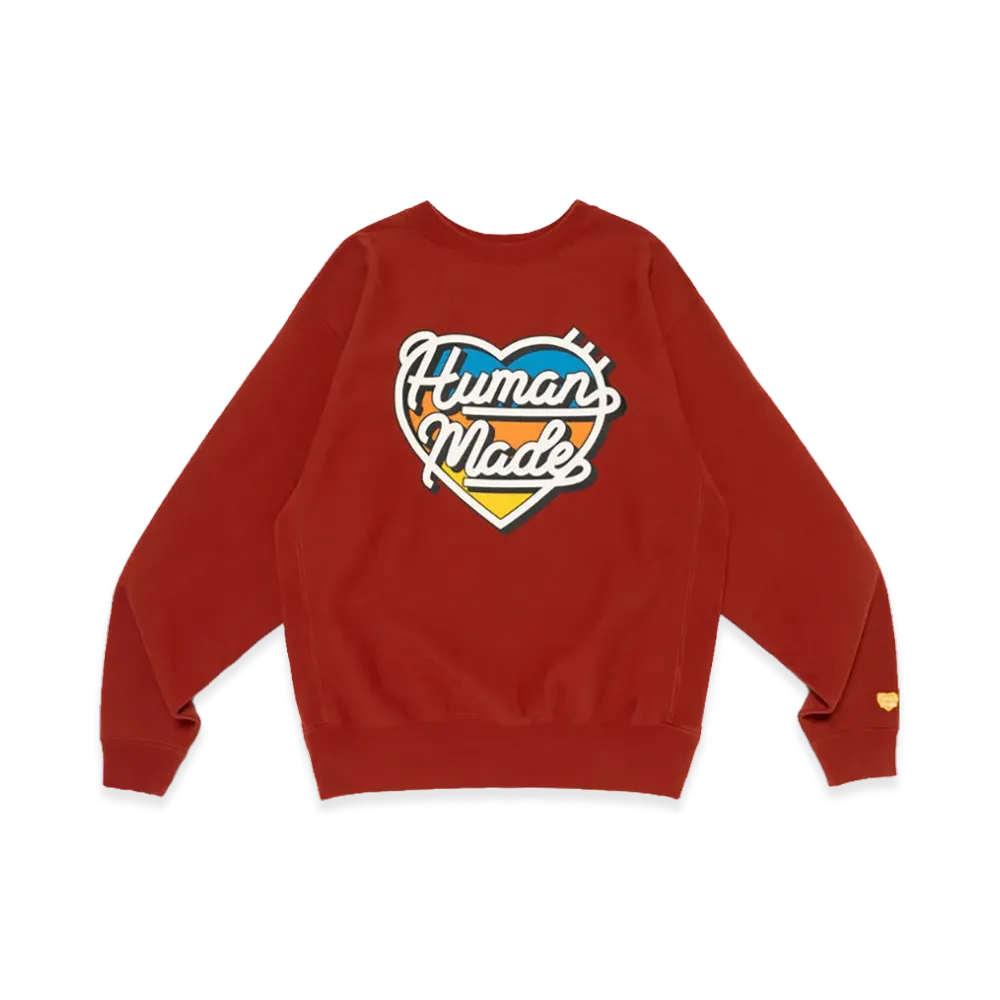 HUMAN MADE Heavyweight Sweatshirt "Red"