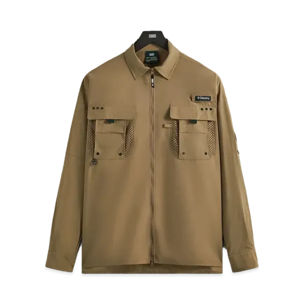 Kith x Columbia PFG Cool Creek Long Sleeve "Pebble"