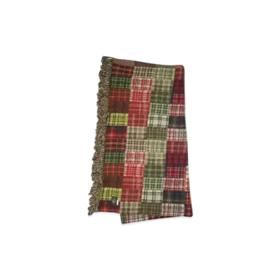 PALACE x BEAMS Plus Blanket "Red/Beige"