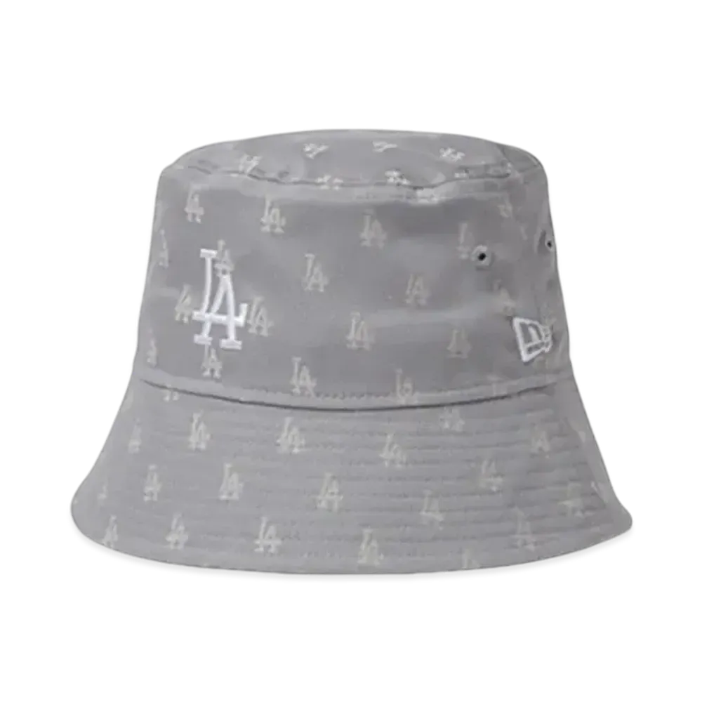 NEW ERA Bucket 01 Sailor Brim MLB Jacquard Los Angeles Dodgers "Gray/White"