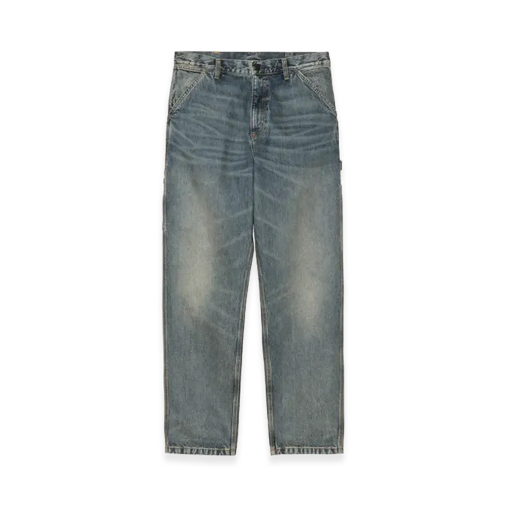 Carhartt WIP Single Knee Pant "Blue/Worn Used Wash"