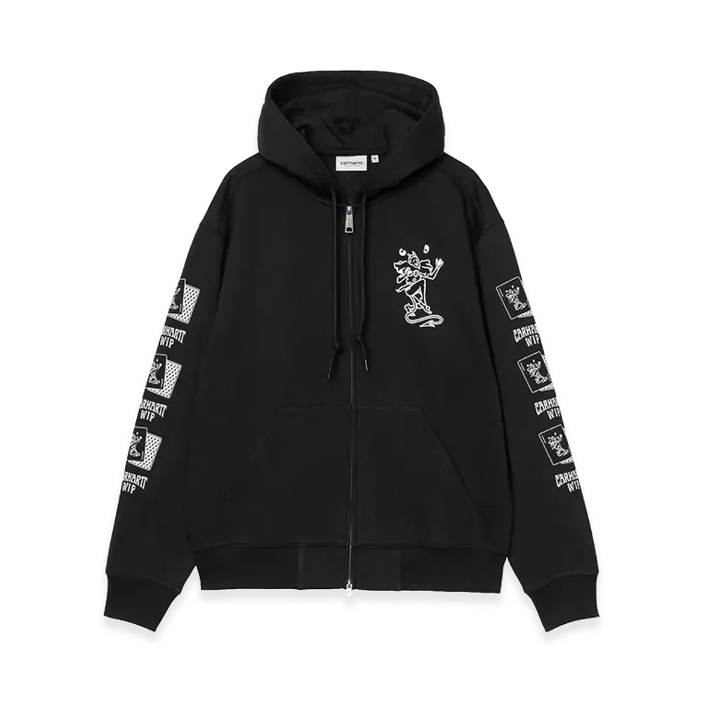 Carhartt WIP Hooded Playing Cards Jacket "Black"