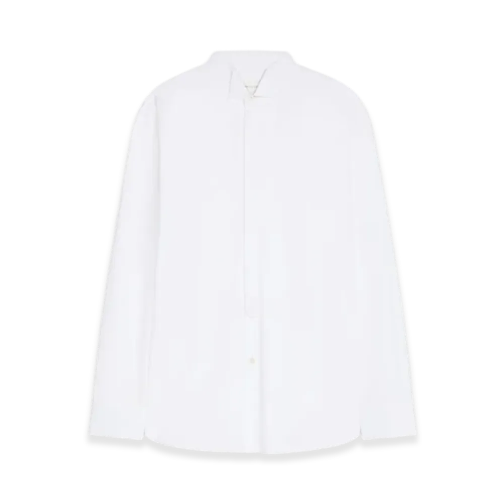 DRIES VAN NOTEN Oversized Tuxedo Shirt "White"