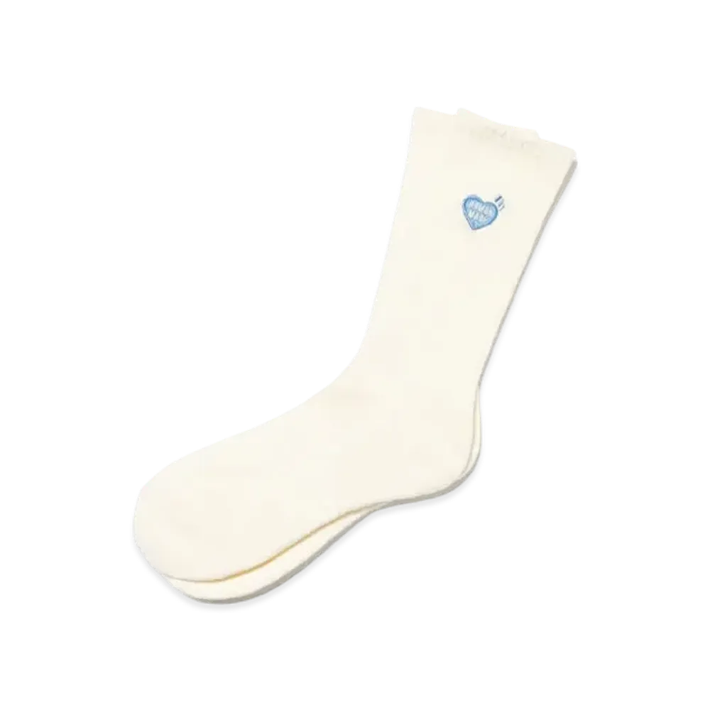 HUMAN MADE Pile Socks "White"