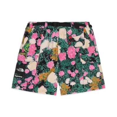 Supreme x The North Face Trekking Packable Belted Short "Flowers"