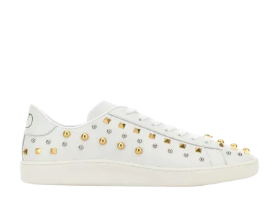 Valentino Garavani White Leather Royco Sneakers "White"