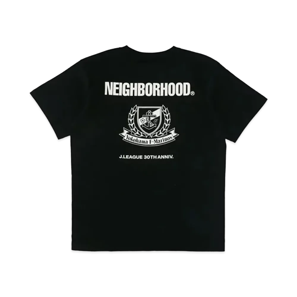 NEIGHBORHOOD x Yokohama F Marinos Collab Short Sleeved T-shirt "Black"