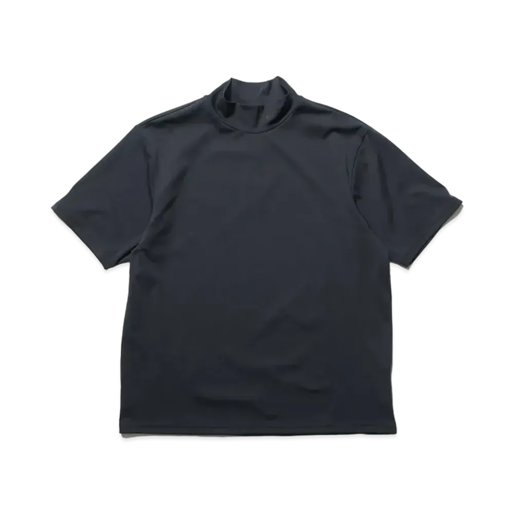 F.C.Real Bristol S/S Mockneck Top "Black"