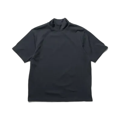 F.C.Real Bristol S/S Mockneck Top "Black"