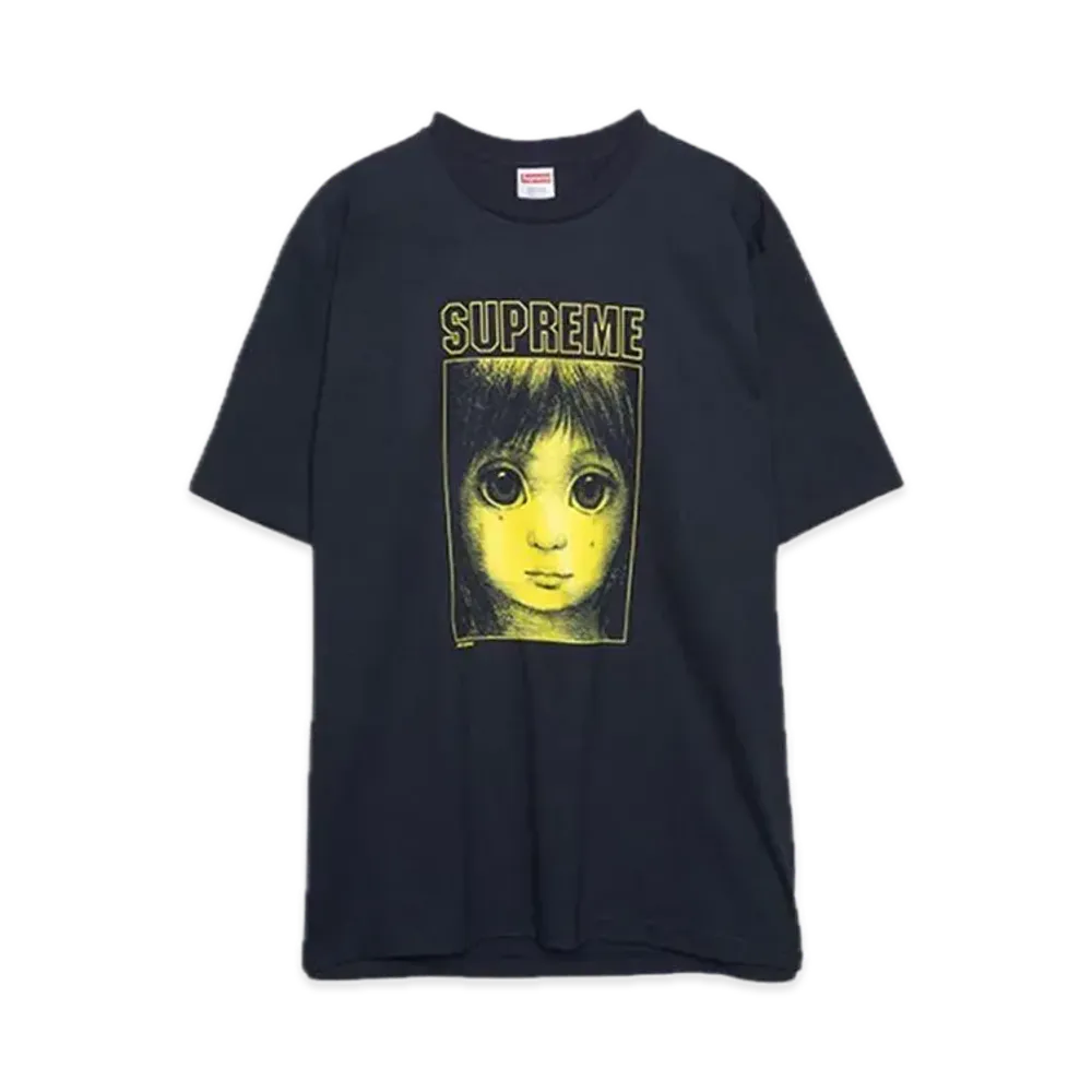 Supreme Margaret Keane Teardrop Tee "Navy"