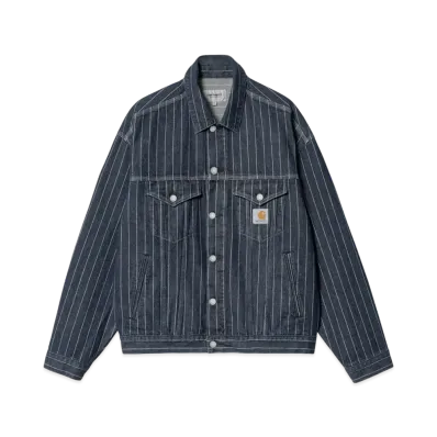 Carhartt Orlean Jacket "Blue/White"