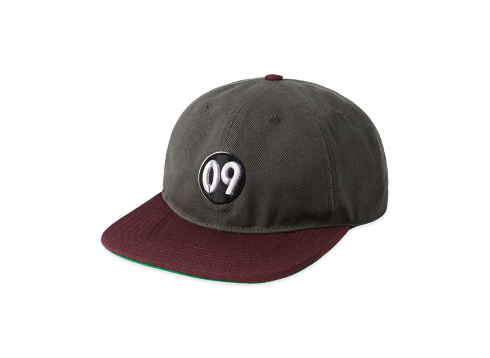 thisisneverthat 09 Snapback Cap "Charcoal/Burgundy"