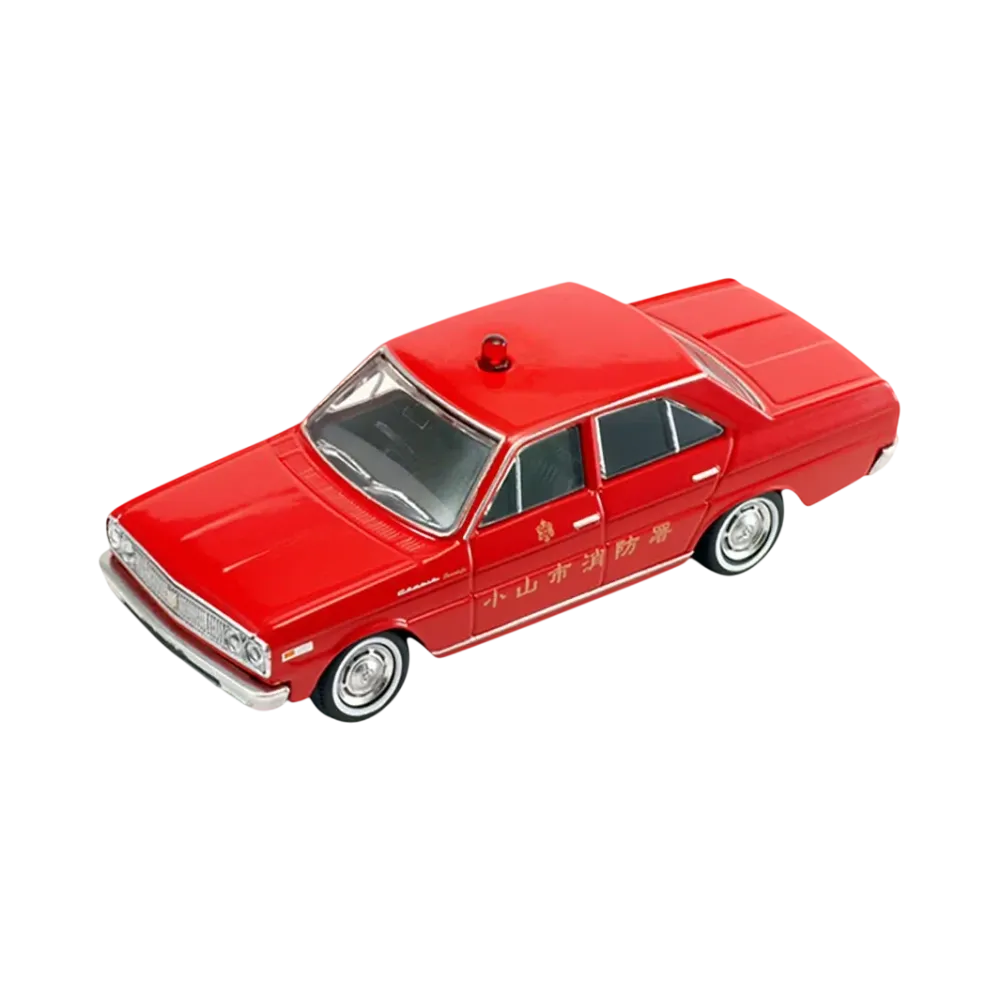 TOMYTEC "TOMICA LIMITED VINTAGE" 1/64 LV-96a Nissan Cedric Fire Command Vehicle (Oyama City Fire Department)