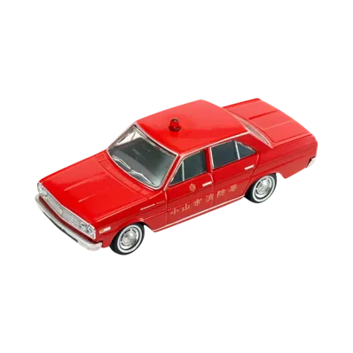 TOMYTEC "TOMICA LIMITED VINTAGE" 1/64 LV-96a Nissan Cedric Fire Command Vehicle (Oyama City Fire Department)