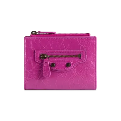 BALENCIAGA Women's Le City Bifold Wallet "Azalee"