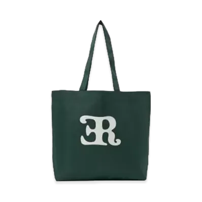 VERDY x ER Logo Tote Bag "Dark Green"