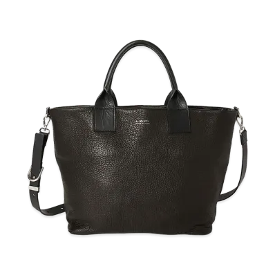 N.HOOLYWOOD COMPILE Leather Tote Bag "Black"