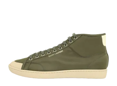 Saint Laurent Nylon Court Classic Sl/39 Sneakers "Green"