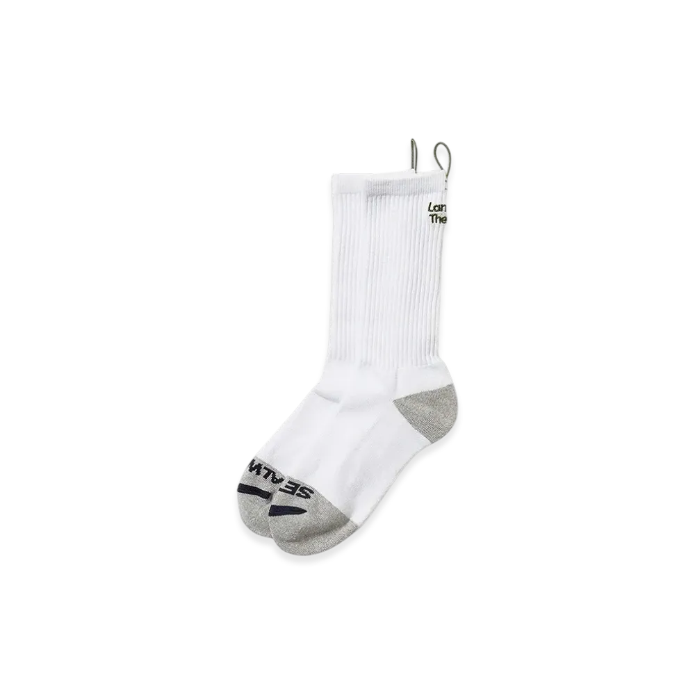 Setinn x LANE BY x The Hermit Club x ALWAYTH Game Socks 2P "White"