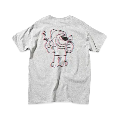 LFYT SMOKING DOG TEE "GRAY"